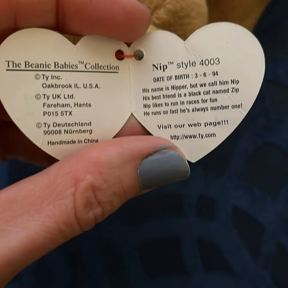 Ty Beanie Baby Nip